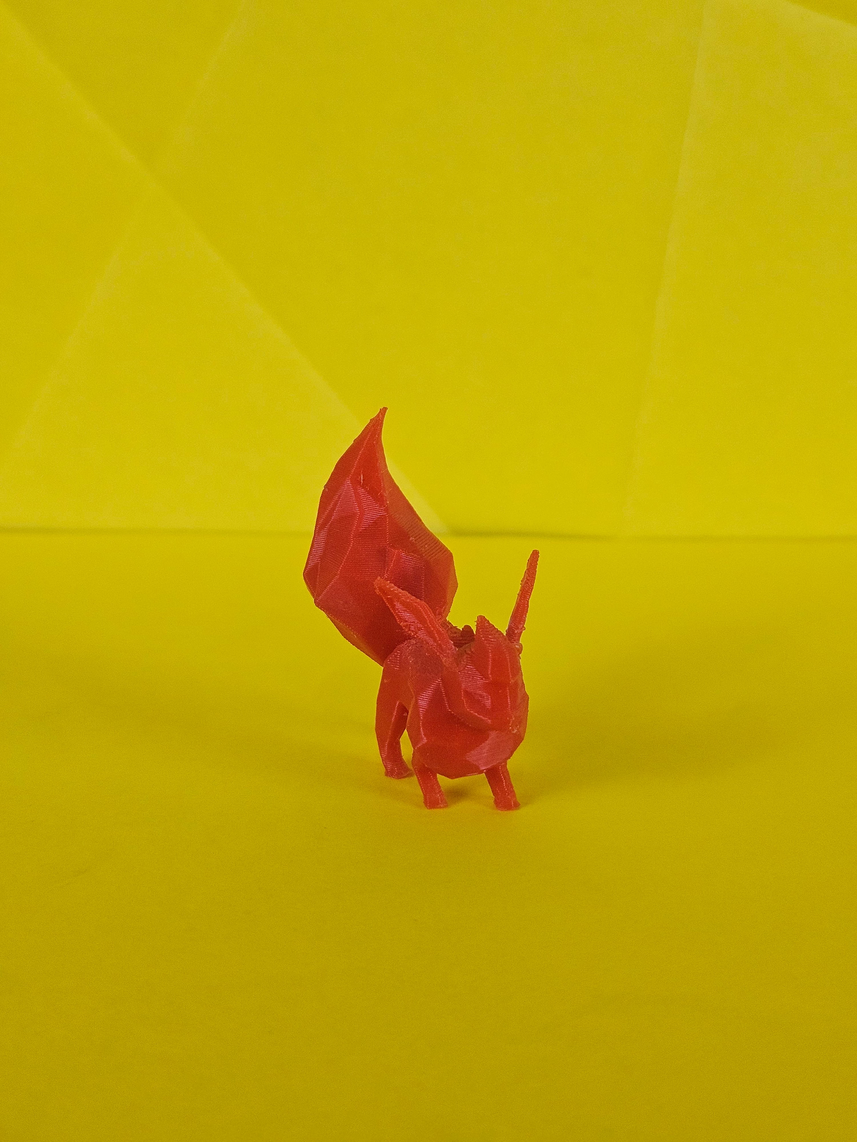 Flareon Low Poly Pokemon 3d model