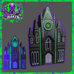 Cathedral Shelf 3d model