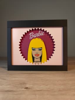 Barbie Shadow Box 3d model