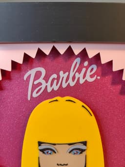Barbie Shadow Box 3d model