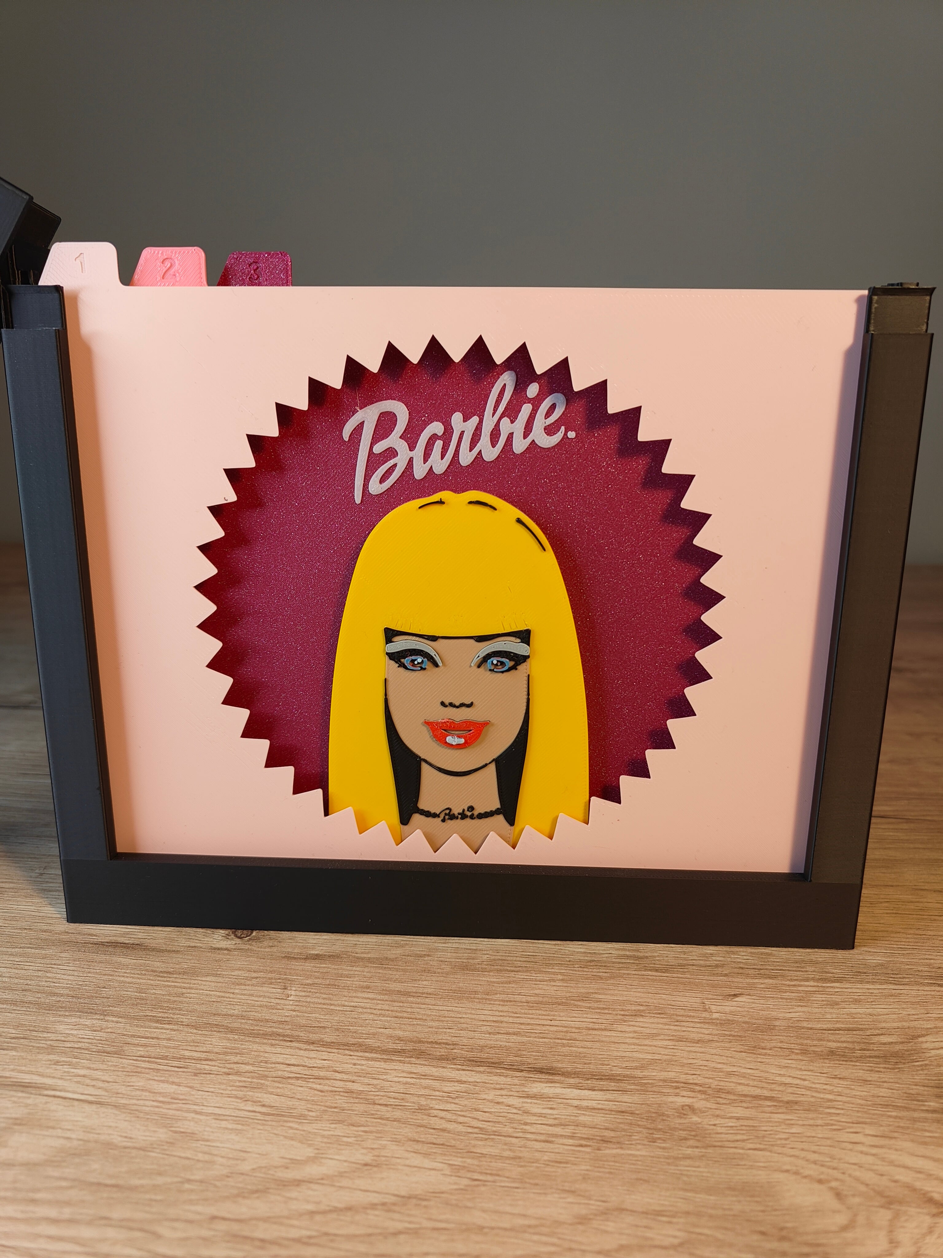 Barbie Shadow Box 3d model