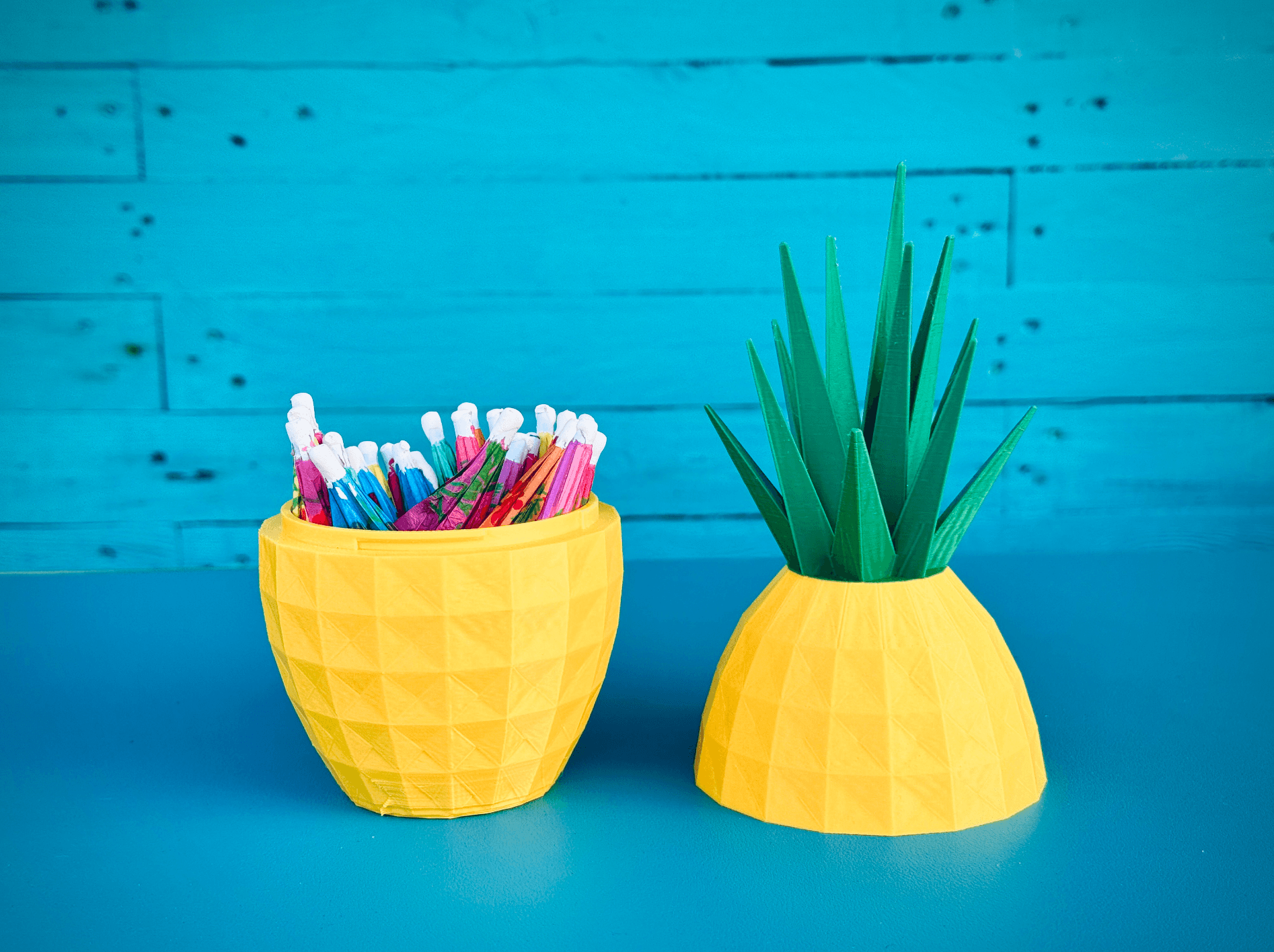 Pineapple Container 3d model