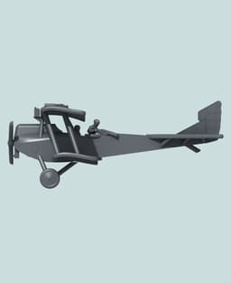 1:144 Hansa-Brandenburg C.I (UFAG Series 169) 3d model
