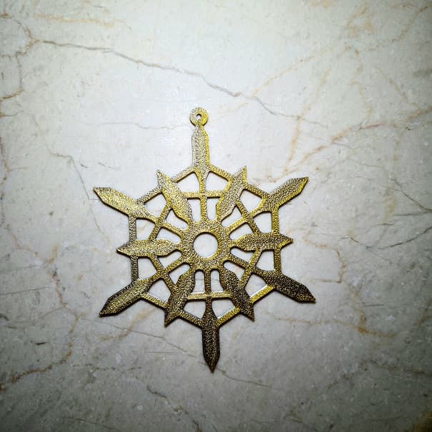 snowflake 3d model