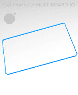 4x3 - Top Click Rim 3d model