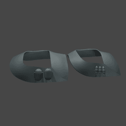 Knights of Ren Pauldrons — Cardo and Kuruk 3d model