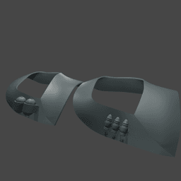 Knights of Ren Pauldrons — Cardo and Kuruk 3d model