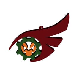 Cloqwork Orange Emblem Pendant 3d model