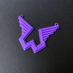 Wings pendant replica 3d model