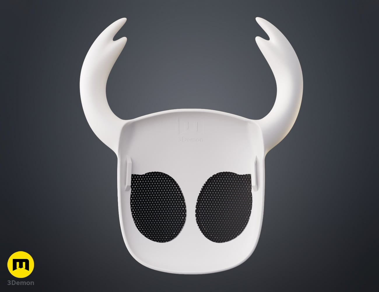Hollow Knight Ghost Face Mask 3d model