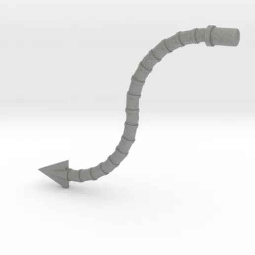 Andromeda Tail Micronauts 3d model