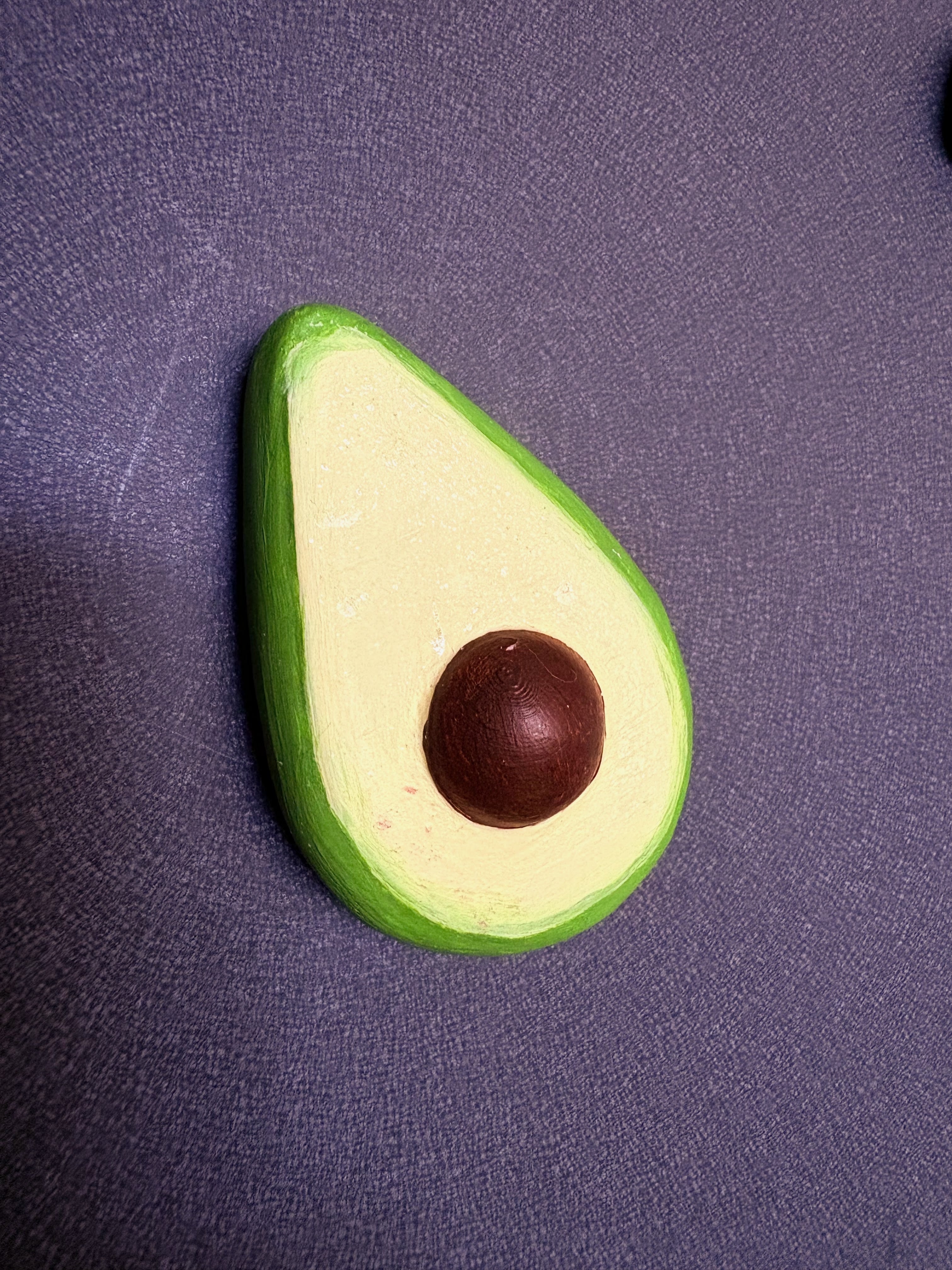 Avocado fridge magnet 3d model
