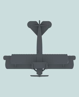 1:144 Fokker D.VII 3d model