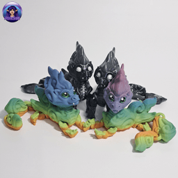 Baby Cloud Dragon 3d model