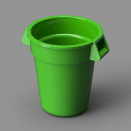 Garbage Recycle Bin 3d model