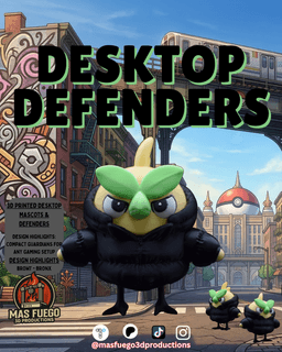 Browt - Desktop Defenders - Puffa Jacket Edition 3d model