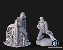 1:48 Scale Death Troopers - 3D Print Files 3d model