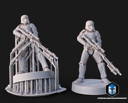1:48 Scale Death Troopers - 3D Print Files 3d model
