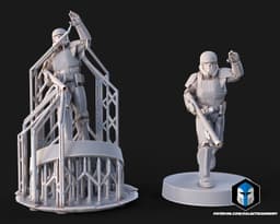 1:48 Scale Death Troopers - 3D Print Files 3d model