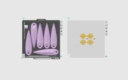 Demon Slayer Magical Daggers 3d model
