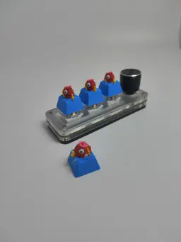 Keycap magikarp 3d model