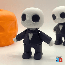 3D Printable Jack Articulated Flexi 3d model