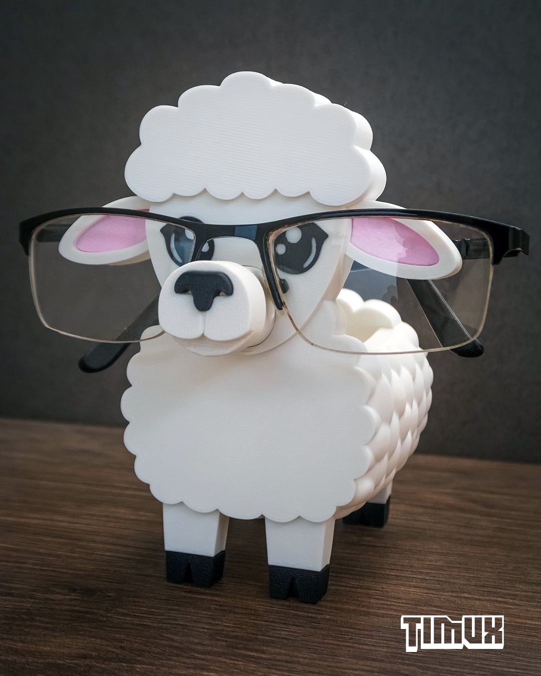 SHEEP GLASSES HOLDER 3d model