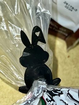 Bunny Bread Clip 3d model