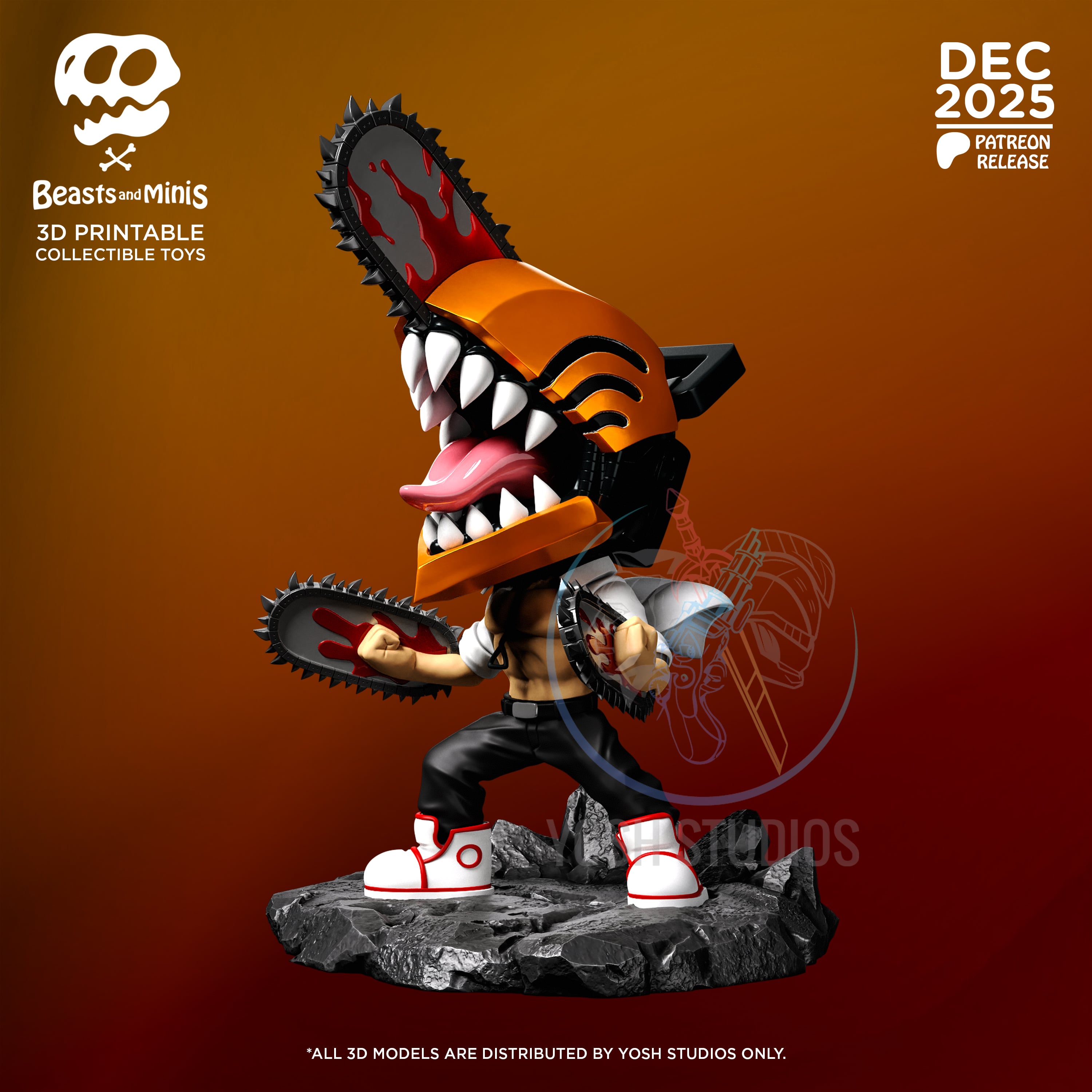 Denji Mini 3D Printer STL File 3d model