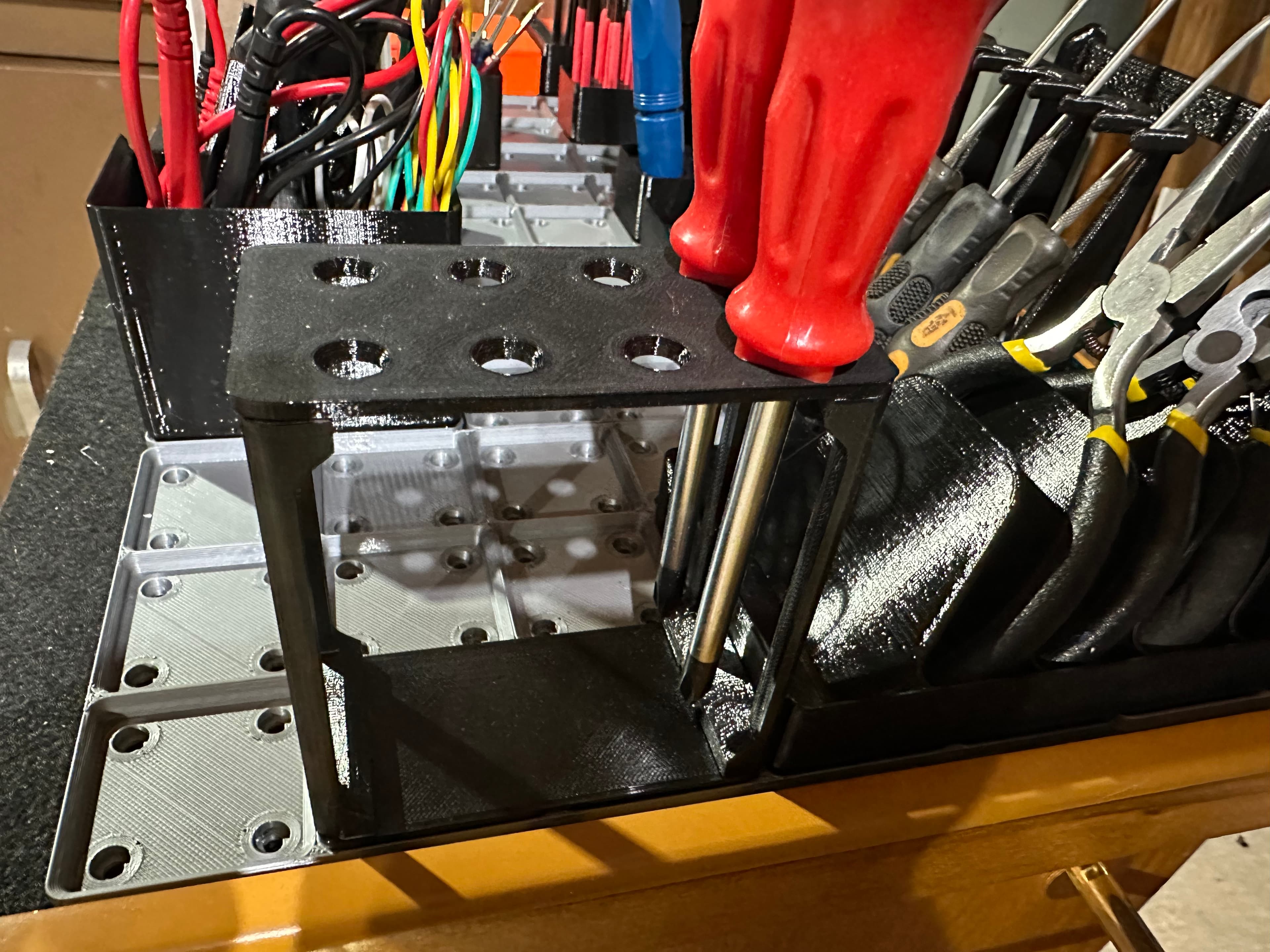 Gridfinity Screwdriver Holder 3d model
