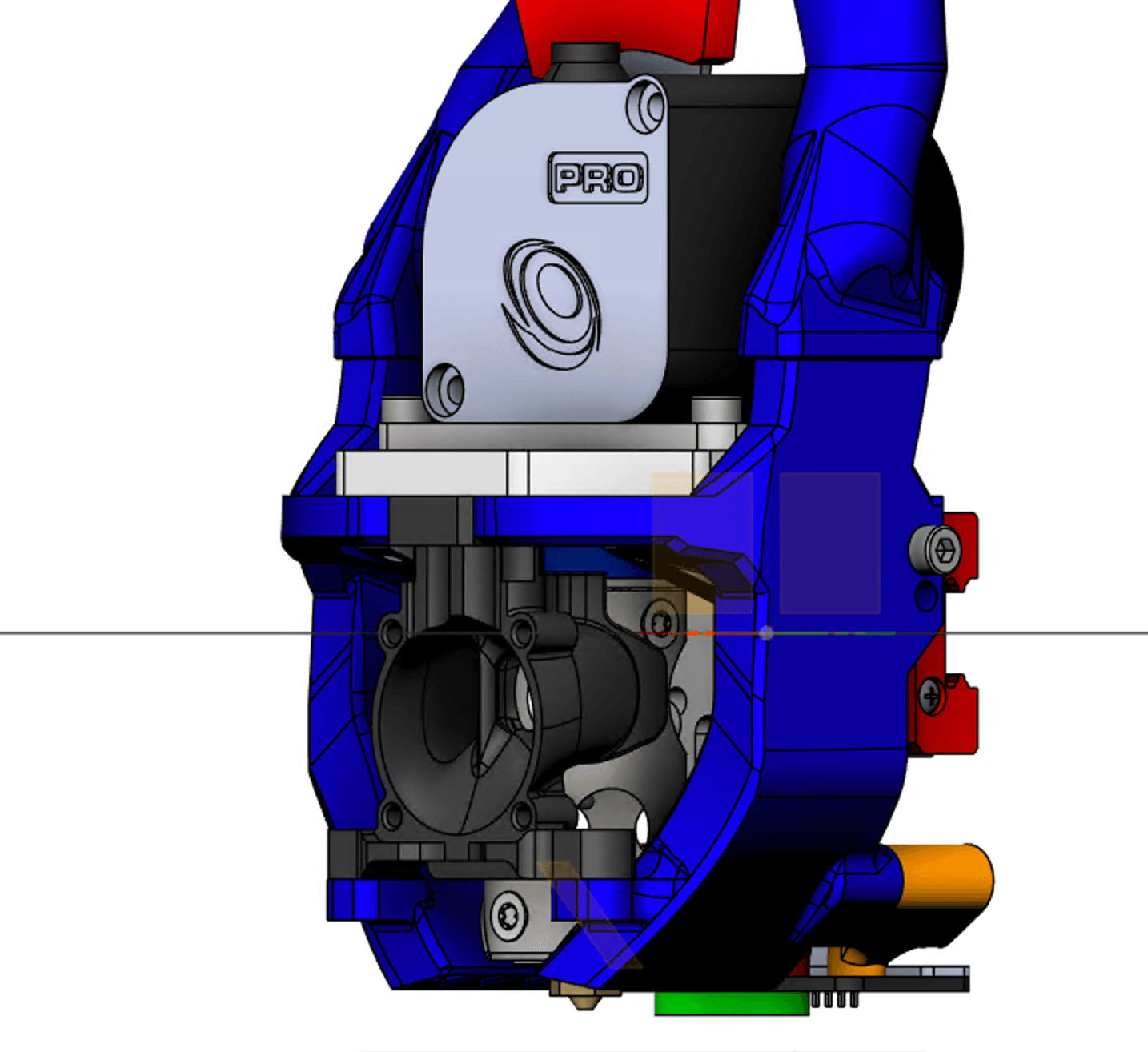 Calamity Toolhead - Chube Compact Integration (CPAP) 3d model