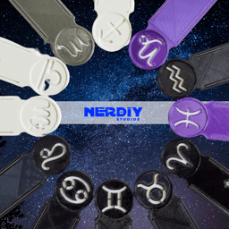 Astrology Bookmarks 3d model