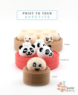 Pan-Dumplings Multi-Pack 3d model