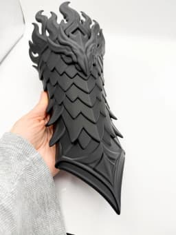 Dragon Hunter Bracers 3d model