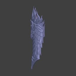 Dragon Hunter Bracers 3d model