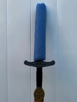 Foam Noodle Short Sword 3d model