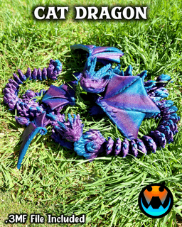 Cat Dragon 3d model