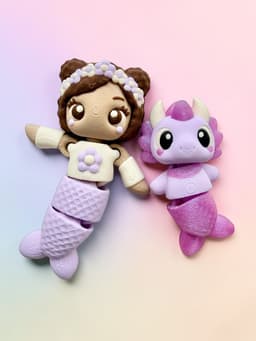 MerPals Collection: Mer-Dragon 3d model