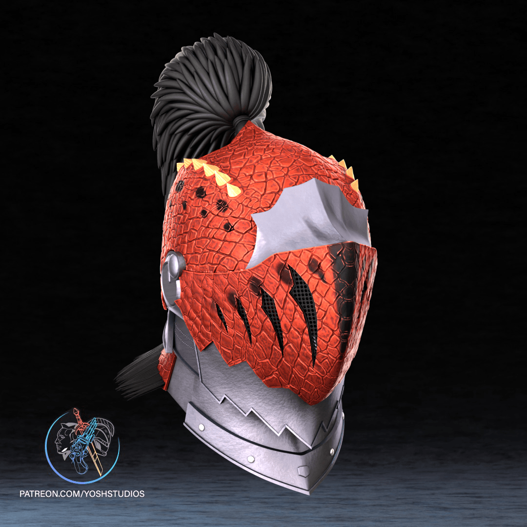 Anjanath Helmet 3D Printer File STL 3d model