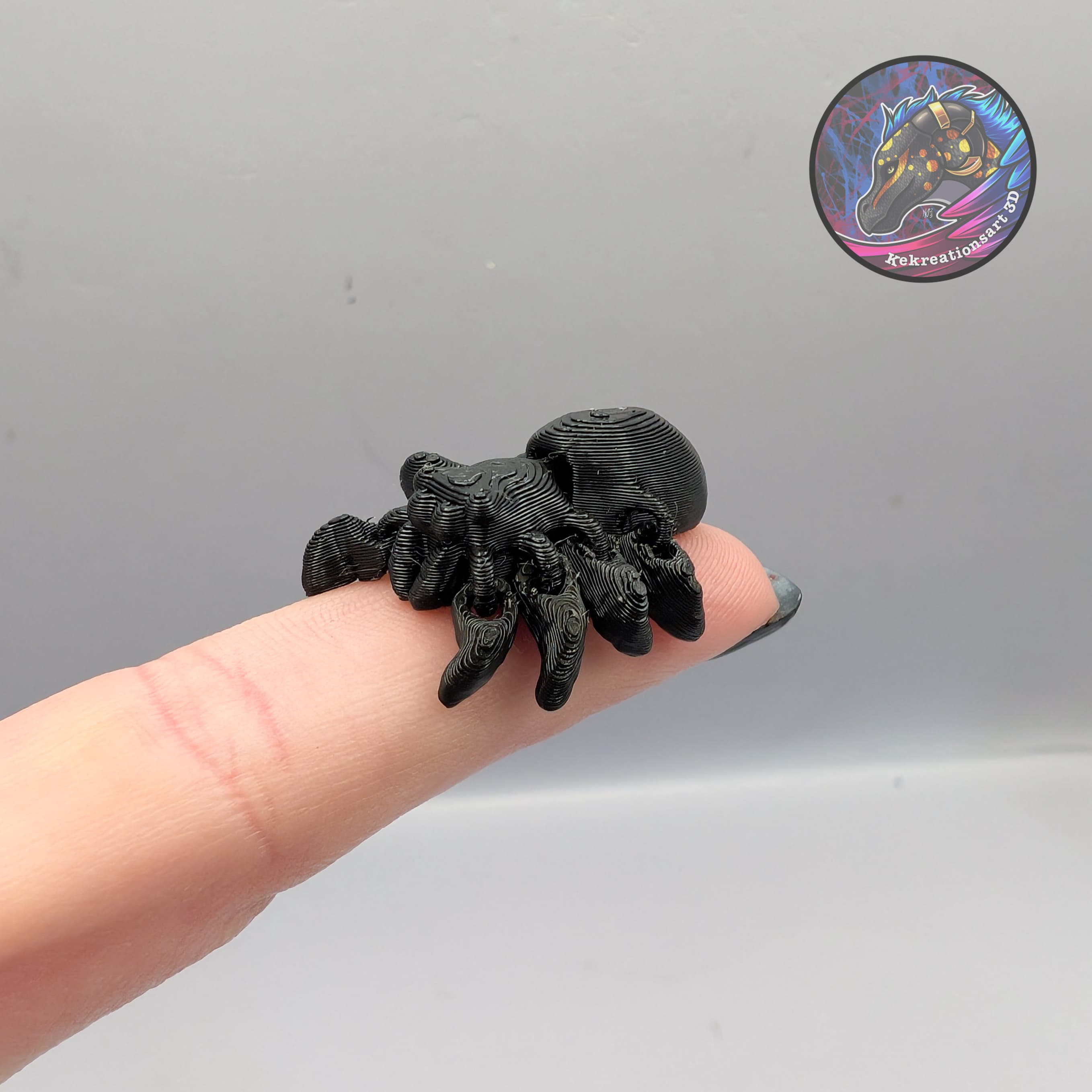 nano flexi jumping spider 3d model