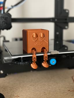 Articulated Chill Buddy Organizer (Fancy) 3d model