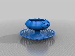 Pumpkin treats bowl 3d model
