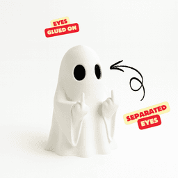 THE CHEEKY & RUDE GHOSTS (PAUL & TIM) / HALLOWEEN DECOR 3d model