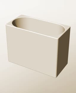 CX96-160 Stacking module bin for modern home decor 3d stl file 3d model