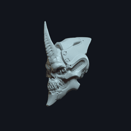 KV_23 v4 (actiong figure head) 3d model