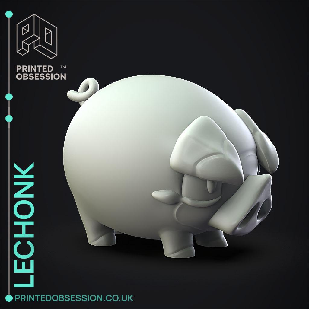 Lechonk - Pokemon - Fan Art 3d model