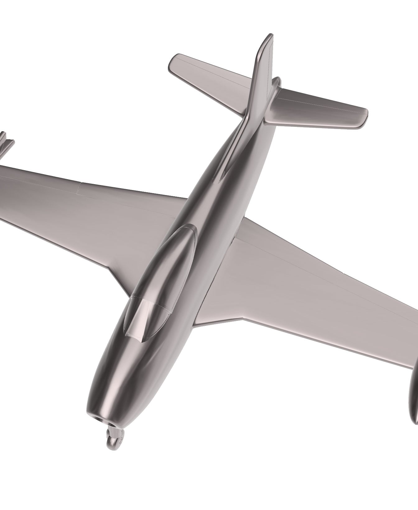 North American FJ-1 Fury 3d model