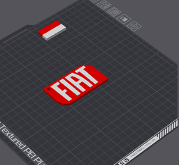 Keychain: Fiat II 3d model