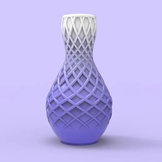 Fusion Roots Vase 3d model