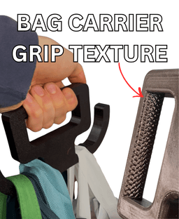 The ultimate shopping bag carrier TEXTURED 3d model